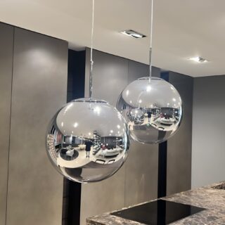 Lampada a sospensione Mirror Ball LED