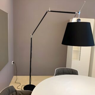 Lampada da terra Tolomeo Mega tessuto