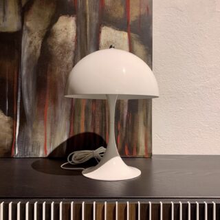 Lampada Panthella Mini Tavolo Bianco