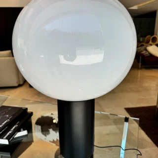 Lampada da tavolo Laguna 37 nera LED